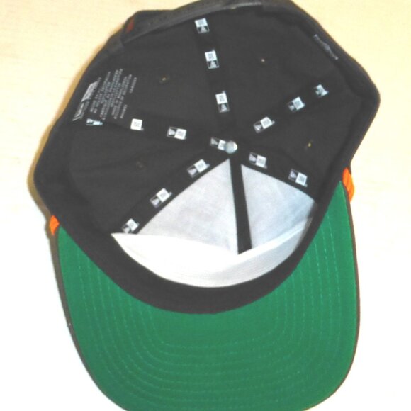 New Era Cleveland Browns Script Spell Out Snapback Adjustable Hat with Rope - Picture 6 of 9